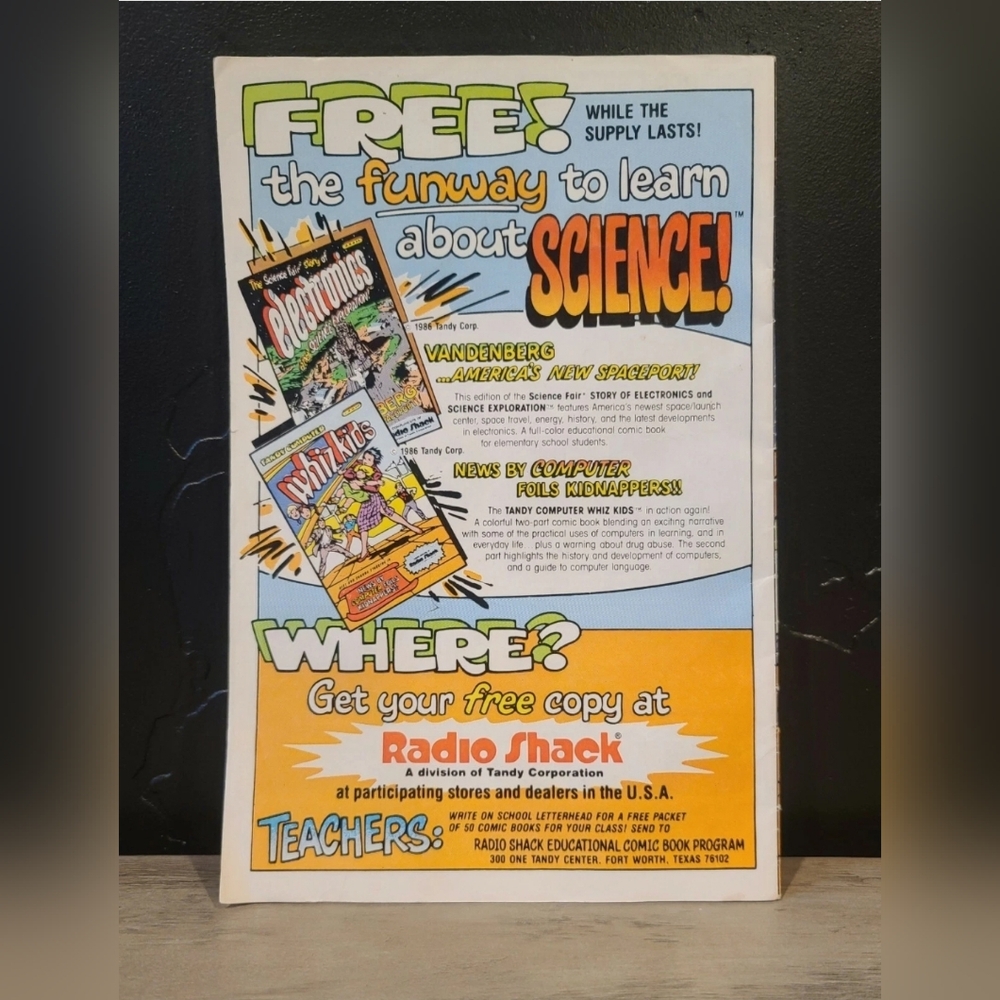 Tandy Computer WHIZ KIDS (1986 Radio Shack / Archie Comics) Book READ DETAILS - Picture 8 of 15